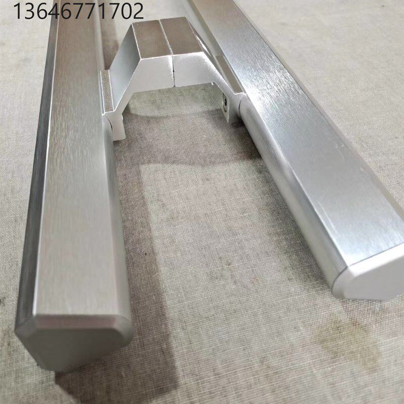 有框玻璃门把手加厚铝合金大门拉手推拉门木门包厢门有加长螺丝配