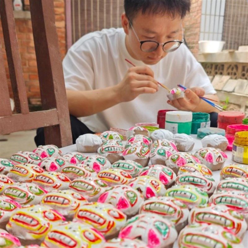 浚县皮老虎民间玩具河南非遗传统文化儿童怀旧玩具