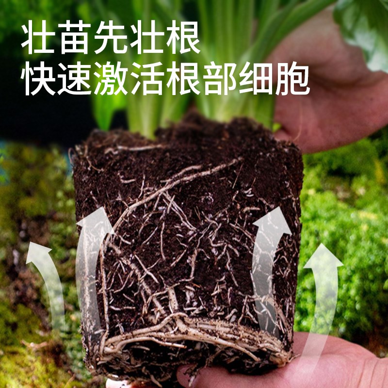 花肥谷快速壮根粉强力生根粉生根剂植物通用养花种菜绿植有机肥料