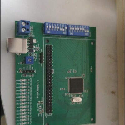 AX58100开发板 AX58100核心板 STM32103+AX58100 从站IO控制板