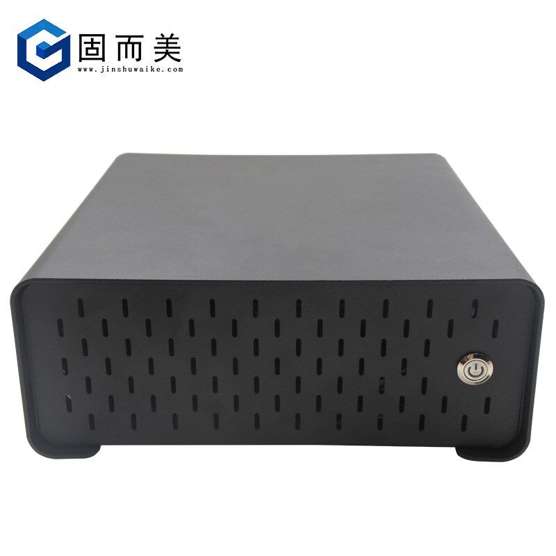 itx迷你小机箱台式微型主机桌面卧式miniITX电子外壳可定制17*17