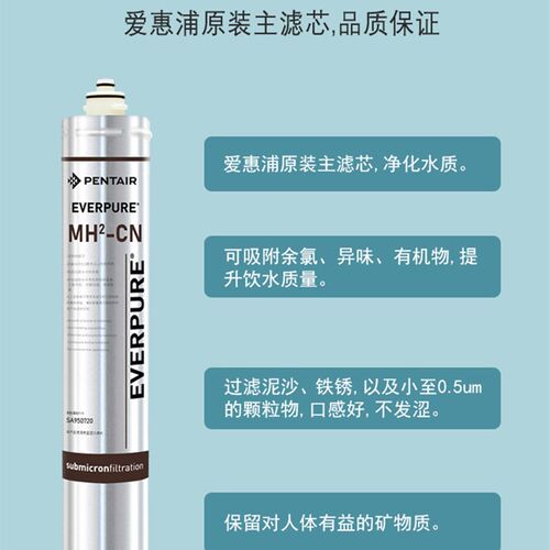 两国爱惠浦净水器MH2原装主机滤芯耗材厨商直饮净水机 家房美用