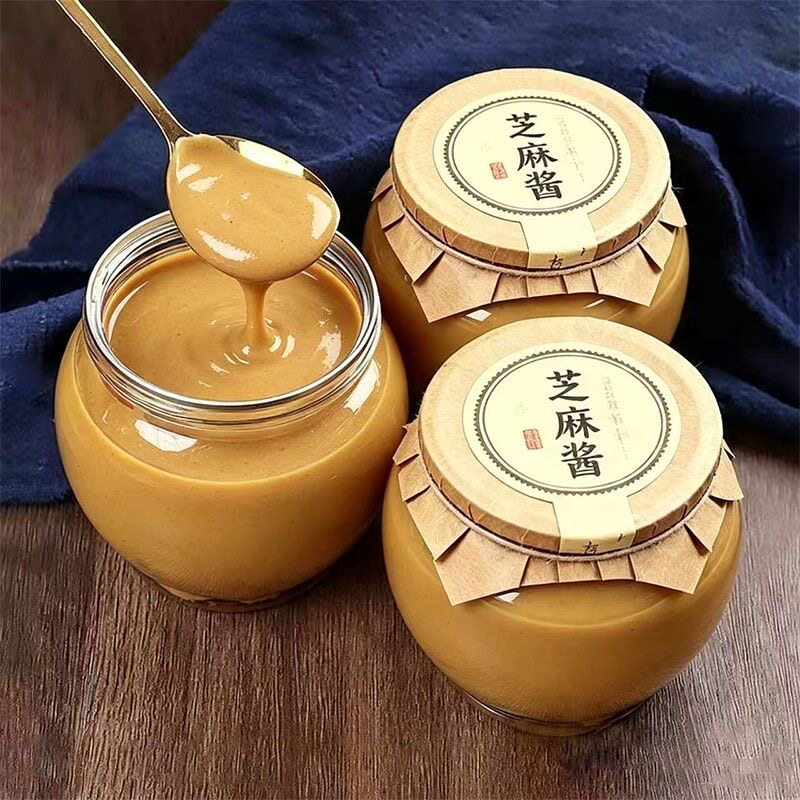 新店开业2罐特惠冲量】纯芝麻酱特级好原料家用必备火锅必备滋补