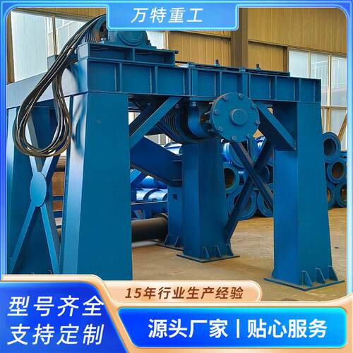 悬辊水泥制管机 水泥制管设备300-1500口径 市政排水管水泥管设备