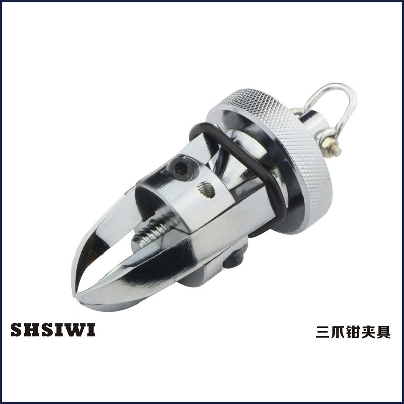 纽具夹扣试J-013  三爪钳夹具 纽扣拉力计测S台