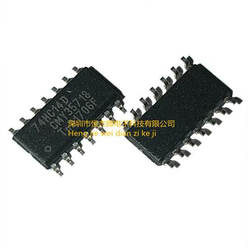 全原装进口 74HC14D CTP逻辑片新 非门 C芯OS M施密特触发 贴片SO