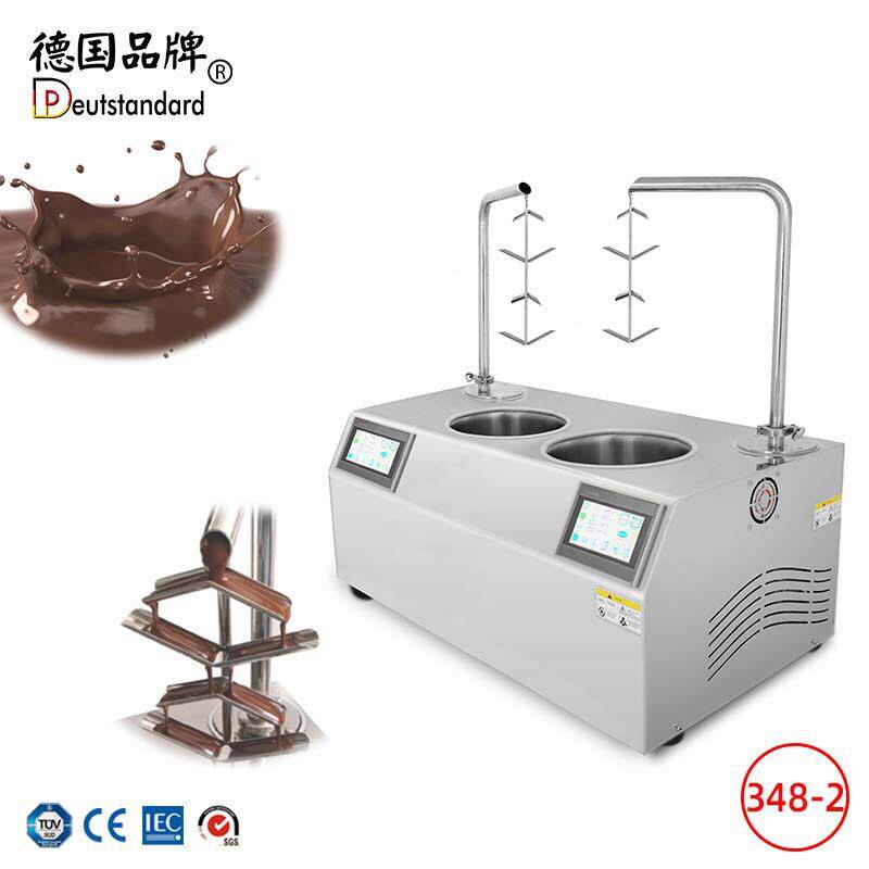 巧克力调温机朱古力融化炉喷泉巧克力草莓杯冰淇淋熔巧克力喷淋机