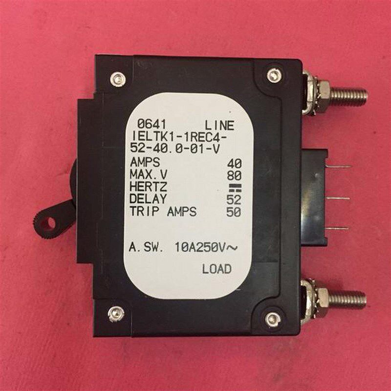 AIRPAX/埃伯斯 1P40A直流断路器开关IELTK1-1REC4-52-40.0-01-V