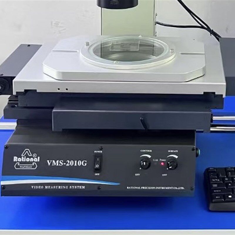 二次元投影仪360旋转工作台 2.5次元测量旋转盘 摆正微调产品