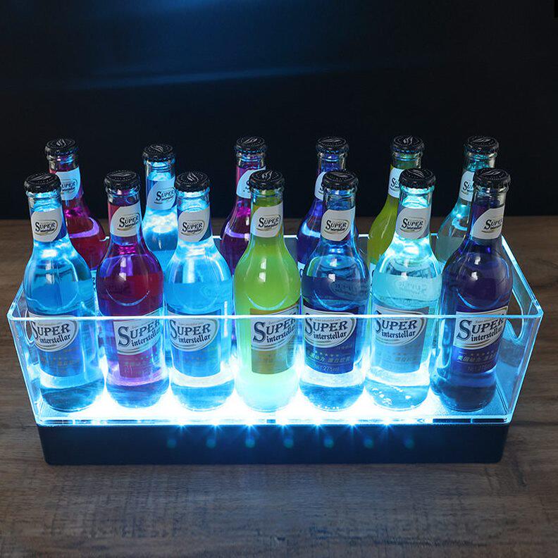 甄选透明塑料冰桶亚克力酒座冰酒桶大容量啤酒桶酒吧用品量大价优