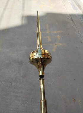 甄选提前放电YL-ESE2500 4500 6000镀钛金工程桥梁用避雷针接闪器