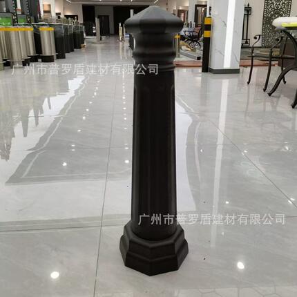 甄选广州铸铁罗马立柱景观广场止车柱人行道小区铁艺防撞柱普罗盾