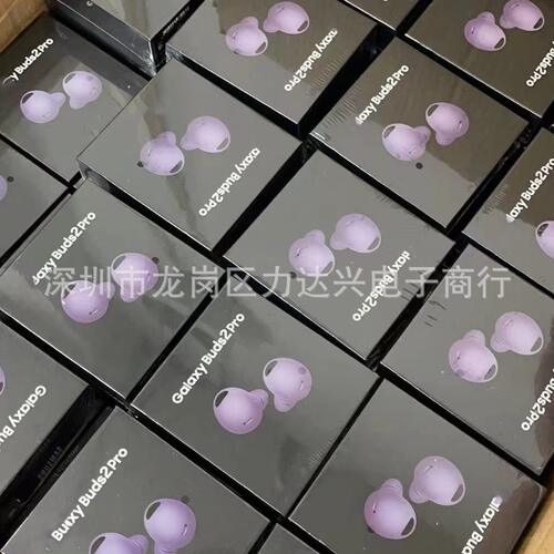 甄选跨境新款适用于Galaxy buds2 pro自主降噪R510钢网壳立体声蓝