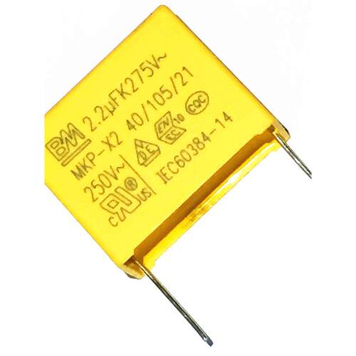 x2安规电容微法MKP0.82 2.2UF 275V 475K 4.7/1.5/1.2/1.0/0.68UF