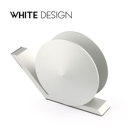 Whitg 桌esien创意金属铝合金胶带切割器胶带座D面胶带架高端摆件