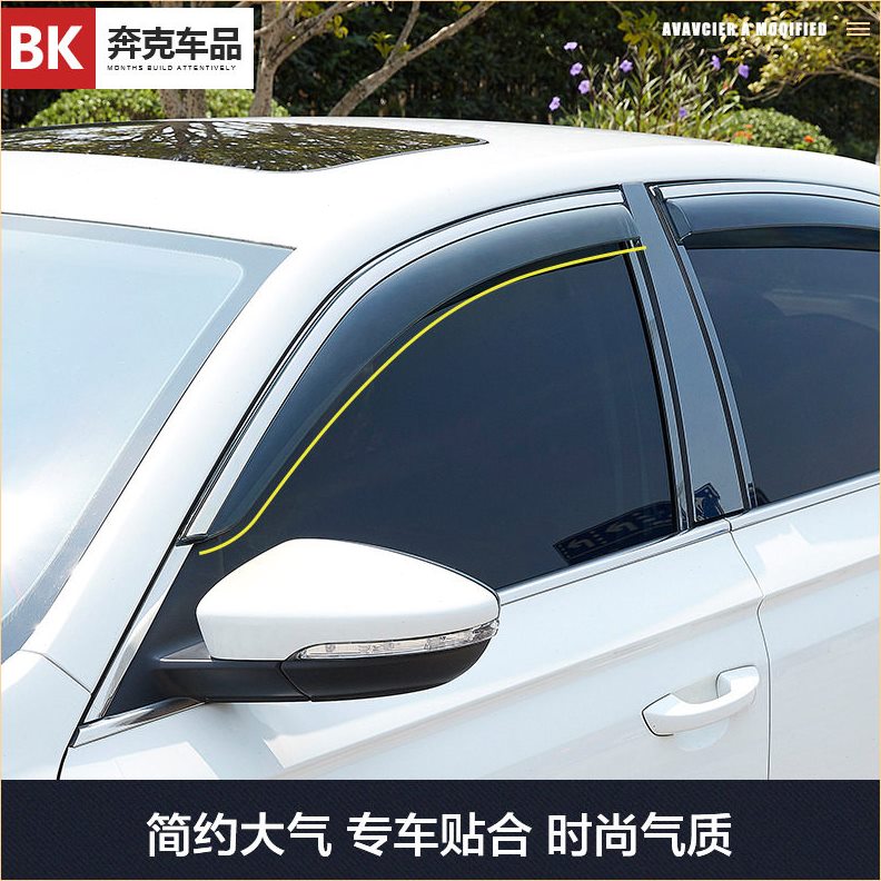 甄选适用于19款马X1/X2/X3/X5/x6汽车晴雨挡新1/2/3/5系车窗挡雨