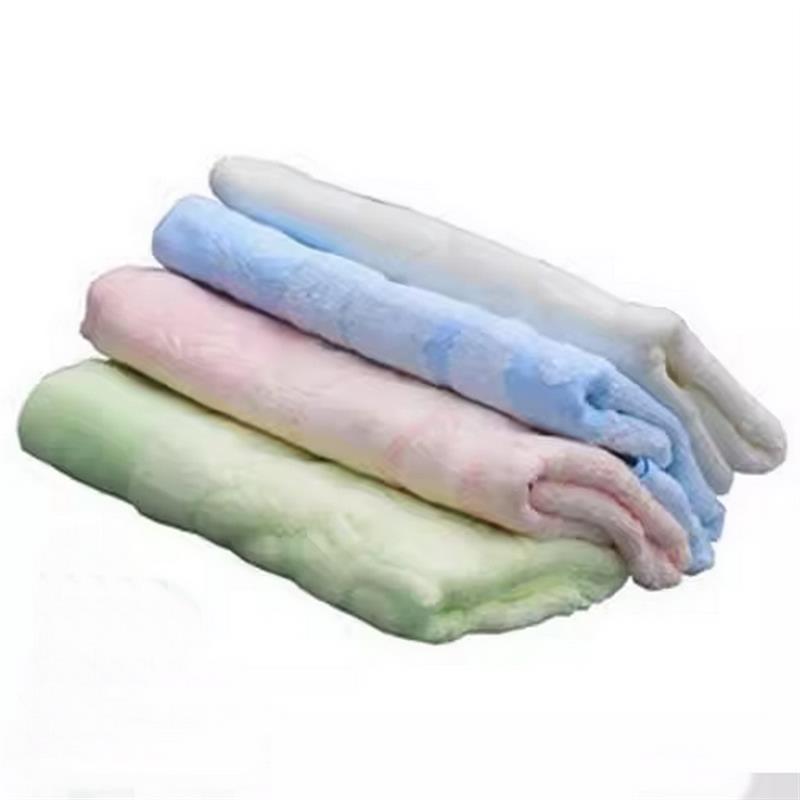 遂昌竹纤维毛巾竹叶提花毛巾柔软舒适34X76 加厚125克3条包邮