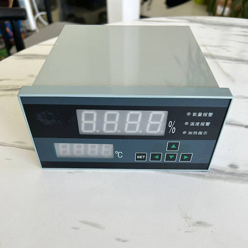 鑫广恒牌氧化锆氧量分析仪双数码显示氧量变送器主机锅炉尾气检测
