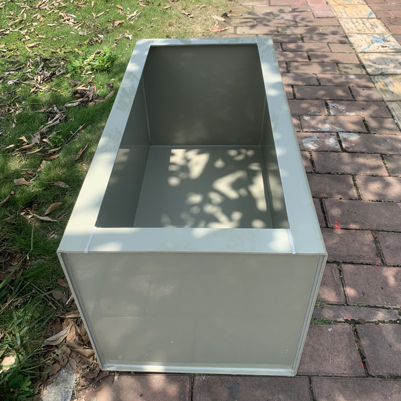 定做大型市场pp塑料板水箱加厚养殖牛蛙养鱼乌龟钓鱼院子阳台鱼池