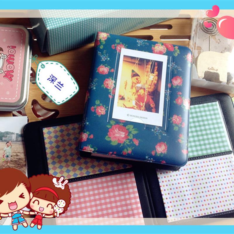 包邮玫瑰花朵mini7s mini8 mini25 mini90相册 拍立得相册64入图片