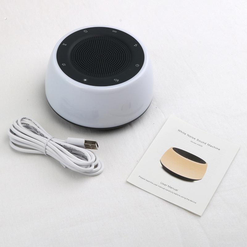 白睡眠噪音仪神器机屏蔽灯安抚婴儿器催眠宝宝改善帮助噪声音乐频