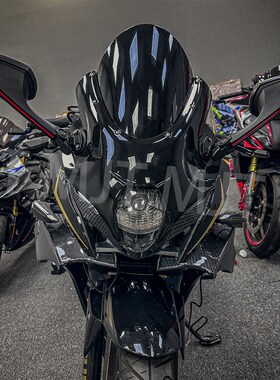 适用铃流gsx250r改装大灯罩升碳大R风挡导木罩级纤花纹改装配件