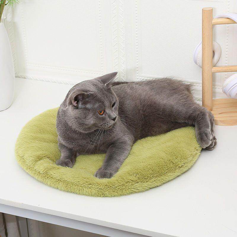 猫垫猫咪睡垫可机洗猫垫子猫窝四季通用猫爬架宠物垫圆形