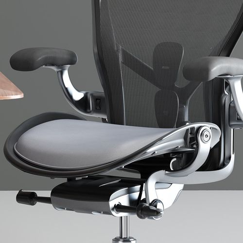 适用于赫曼米适aeron 2代定制乳胶坐椅可拆洗软垫暖垫子勒配垫垫