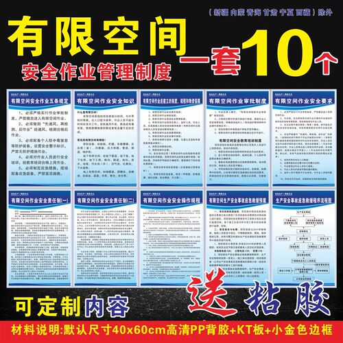 有限理间作业安全管空制度作受限空间操 规程 有限空间应急预案