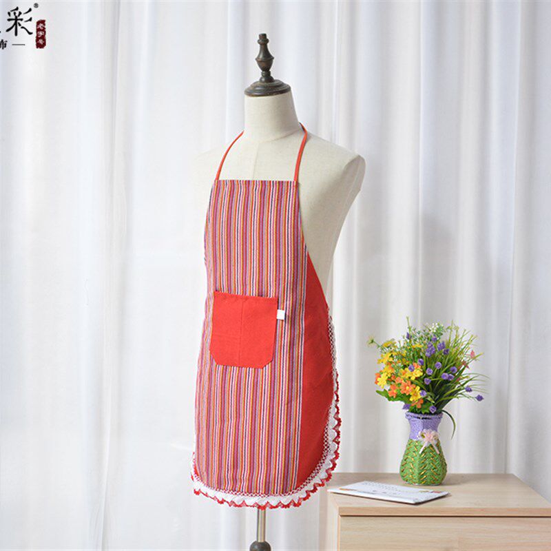泉城五彩 商河老粗布围裙系列 七色可选 特厚粗布凉席面料 可机洗