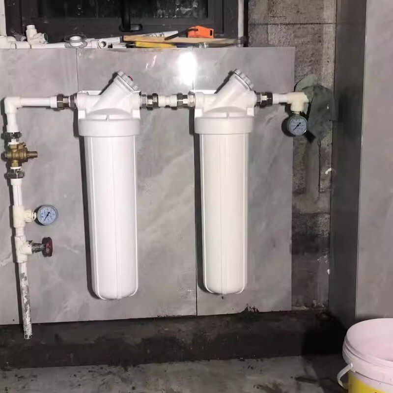 滨特尔大白瓶透明白瓶带旁通迷你前置全屋净水器代替中央净水机