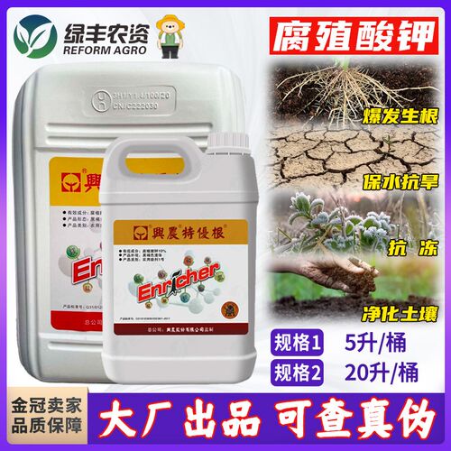 冲农特优根西瓜生根剂苗水溶肥兴施肥辣椒生根壮苗剂抗旱保水壮5L