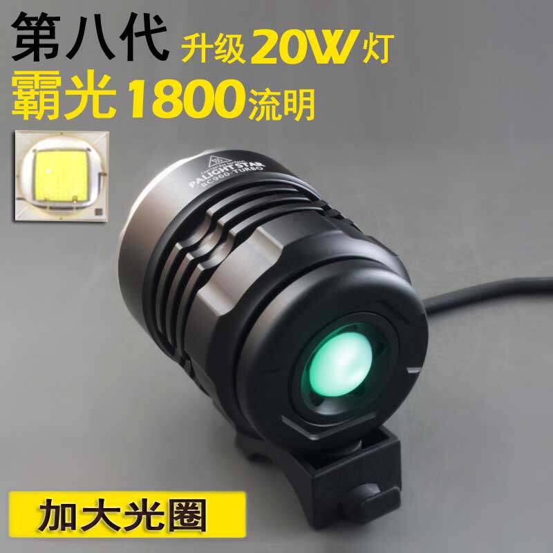 霸光矿外头灯强光充电远射18650led夜钓钓鱼灯大功率锂户电灯