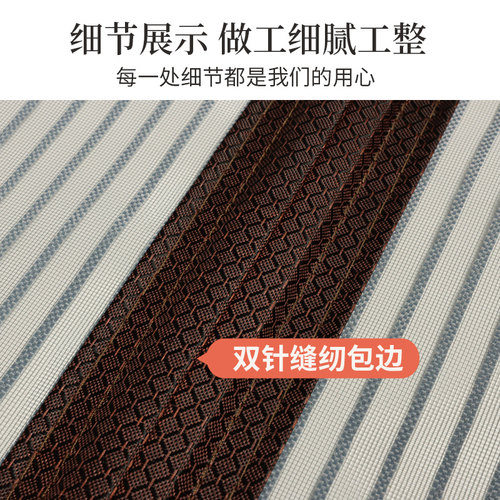 门帘夏天防蚊家用魔术贴免打孔金刚网纱窗全磁条磁性磁铁自吸蚊帐