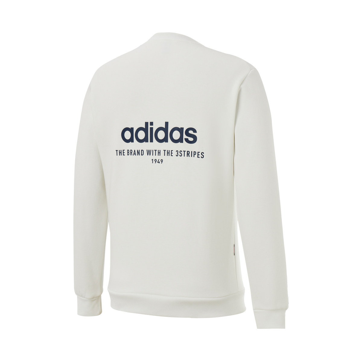 adidas阿迪达斯官方圆领卫衣男女同款白色休闲套头衫JX9400