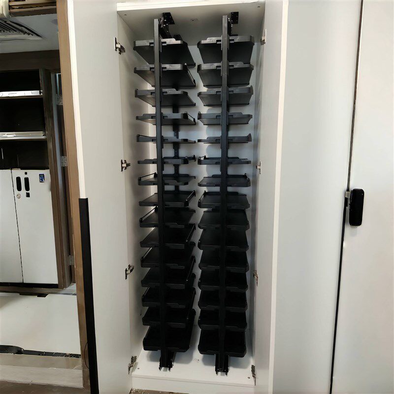 卡奈莎高端推拉鞋架衣帽间抽拉式可伸缩大容量楼梯鞋柜收纳五金