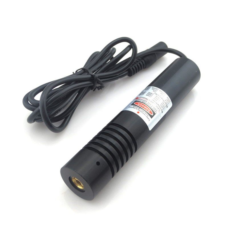 450nm100mW蓝光点状激光头蓝外线激光发射器整套激光束蓝光模组