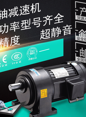 小厂DYG东洋工型交流齿轮减速3机三相大扭矩电80V正反转220V750W