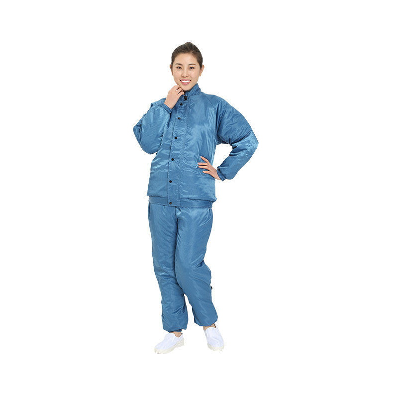 羽兴新款分体防静电棉衣工作服冷库车间室外男女冬装防寒劳保棉服