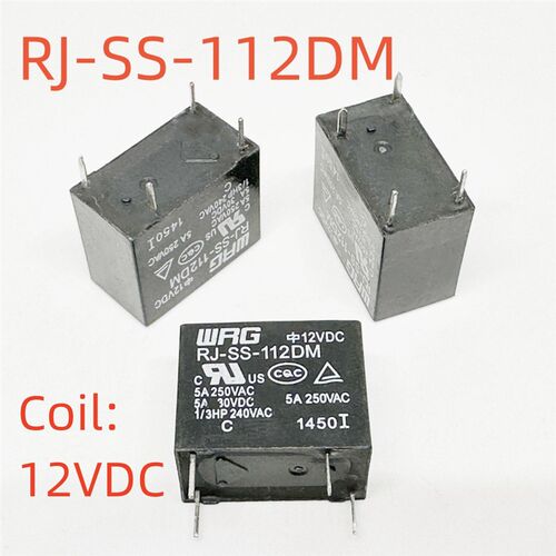 全新原装 4脚 5A/10A继电器 RJ-SS-112DM/105DM/124DM/1/S 32F-1A