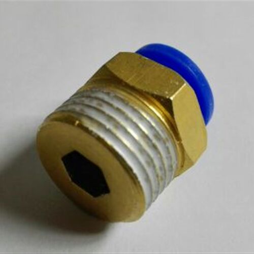 插气管用快速接头 PU软管专用接头 SPC12-04 1/2外牙-12mm软管