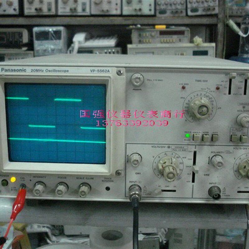 原装乐声5562A模拟示波器 20MHZ 二手示波器20兆 家电维修好帮手