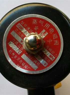 zqdf-25 蒸气电磁阀 杭州金灵电磁阀厂 zqdf25全铜阀体 耐高温型