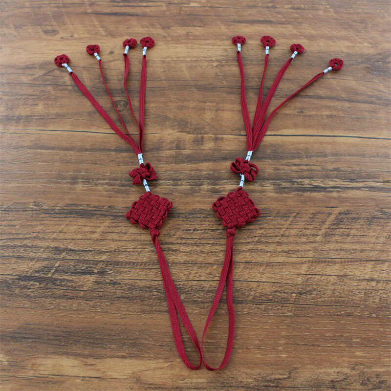 手工编织绳结荷包挂件传统中国结