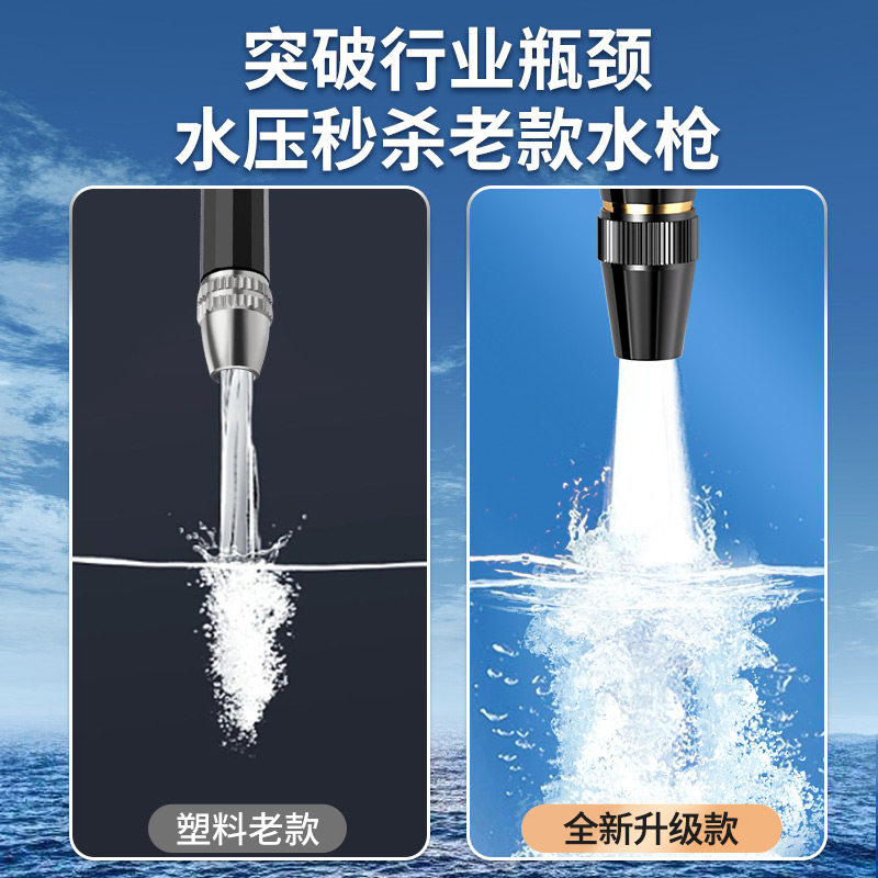 家用接自来水洗车水枪高压自动伸缩管软管搞卫生专用神器增压冲洗