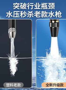 家用接自来水洗车水枪高压自动伸缩管软管搞卫生专用神器增压冲洗