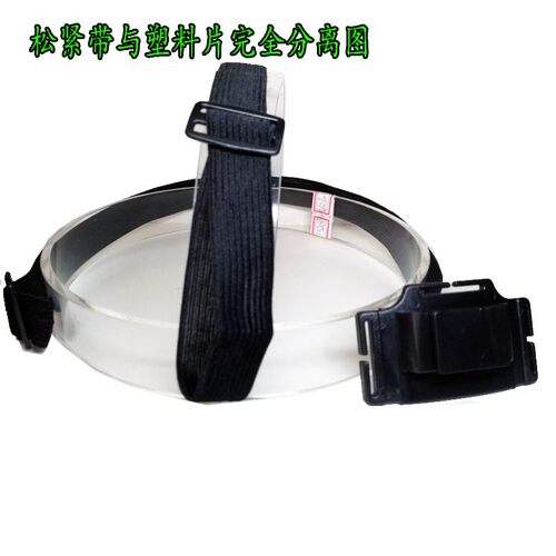 头灯带子矿灯带可调节松紧带安全帽头灯专用头带头戴式帽钩式灯带