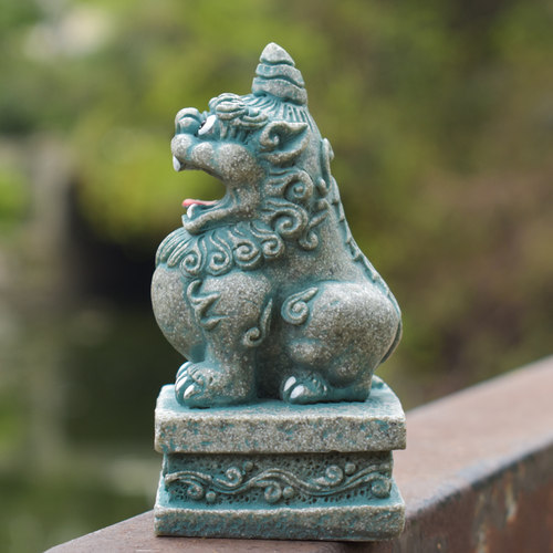 獬豸摆件法考御守法律人法学生礼物书房镇纸办公室装饰桌面小摆设