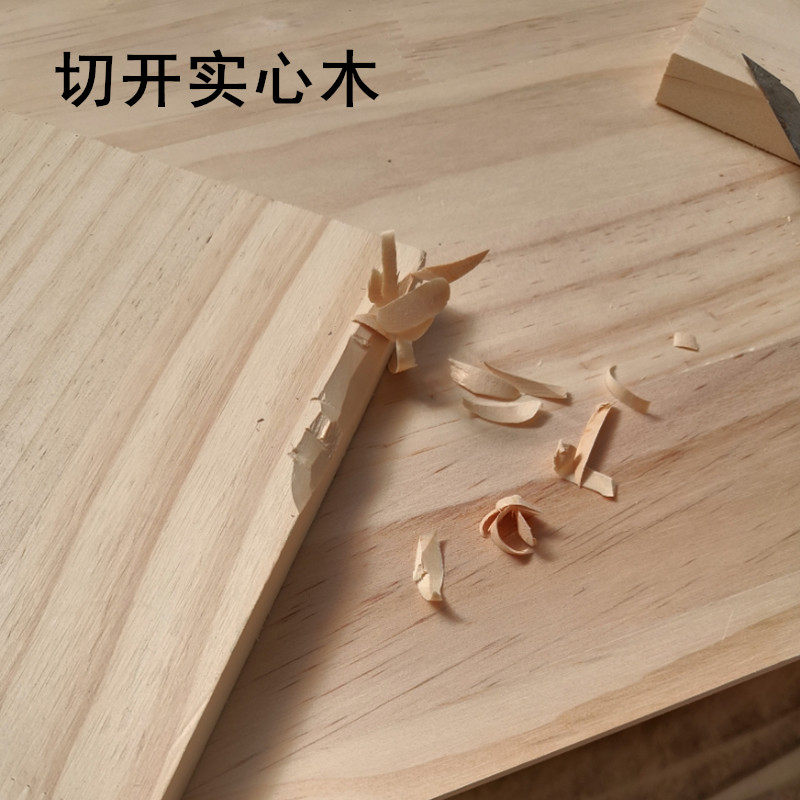 实木隔板定制衣柜分层板一字隔板置物架墙上搁架厨房层架桌面书架