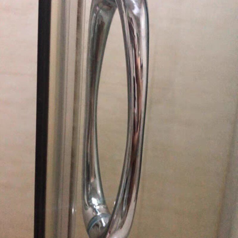 淋浴房拉手浴室玻璃门移门把手推拉淋浴门对装拉手欧式孔距145